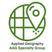 applied geography specialty group: american association of geographers logo image