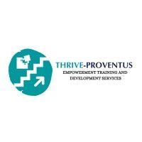 thrive-proventus empowerment training and  development services logo image