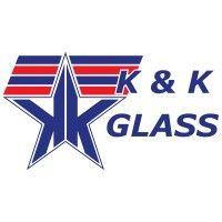 k&k glass logo image