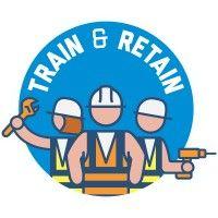 train & retain logo image