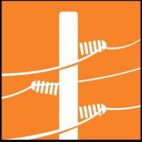 utility lines construction services logo image