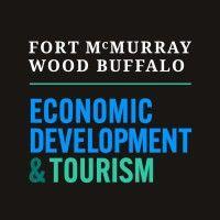 fort mcmurray wood buffalo economic development & tourism logo image