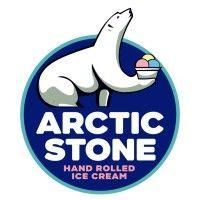 arctic stone hand rolled ice cream logo image