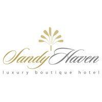 sandy haven resort luxury boutique logo image