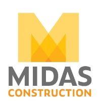 midas construction logo image