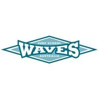 waves surf school logo image