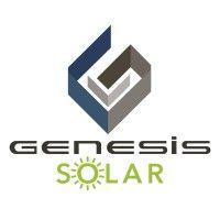 genesis solar, tech & security logo image