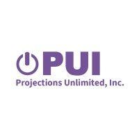 pui, projections unlimited, inc. logo image