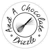 and a chocolate drizzle logo image