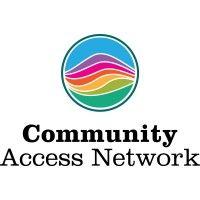 community access network logo image