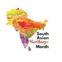 south asian heritage month logo image