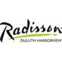 radisson hotel harbor view logo image