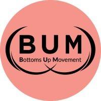 (bum) bottoms up movement logo image