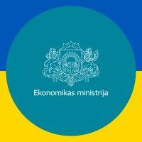 ekonomikas ministrija/ ministry of economics logo image