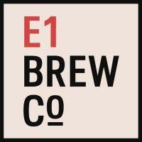 e1 brew co. logo image