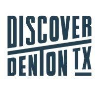 discover denton texas logo image