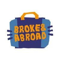 broke and abroad logo image