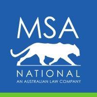 msa national logo image