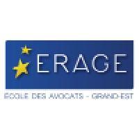 erage - ecole régionale des avocats du grand est