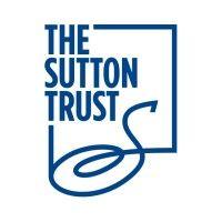 the sutton trust logo image