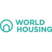 world housing logo image