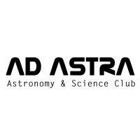 ad astra - astronomy and science club logo image