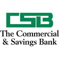 the commercial & savings bank logo image