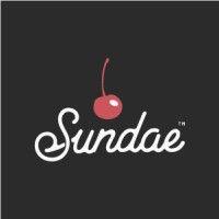 sundae....artisan ice cream logo image