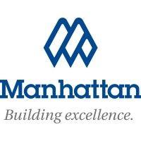 manhattan construction company logo image