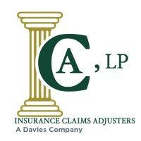 ica, lp insurance claims adjusters logo image