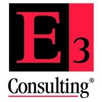 e3 consulting logo image