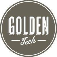 golden tech logo image