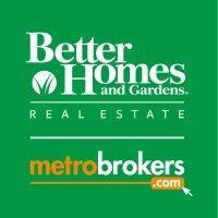 better homes and gardens real estate metro brokers logo image