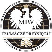 biuro tłumaczeń miw logo image