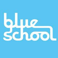 blue school logo image