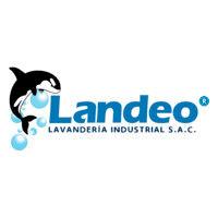 lavandería industrial landeo logo image