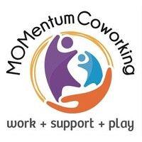 momentum coworking and kids club logo image