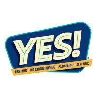 yes! heating, air conditioning, plumbing, and electric logo image