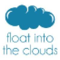 float into the clouds logo image