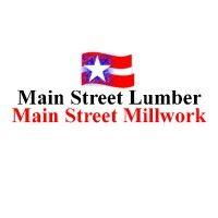 main street lumber & millwork logo image