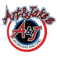 art & jake's sports bar logo image