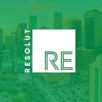 resolut re logo image