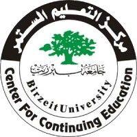 center for continuing education - birzeit university logo image