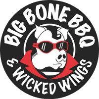 big bone bbq & wicked wings logo image