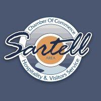 sartell chamber of commerce & hospitality and visitor service logo image