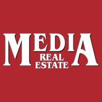 media real estate company logo image