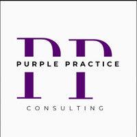 the purple practice logo image