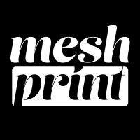 mesh print logo image