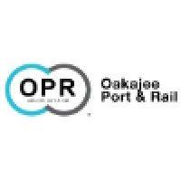 oakajee port and rail logo image