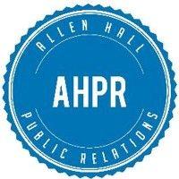 allen hall public relations logo image